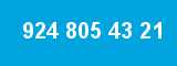 924 805 43 21